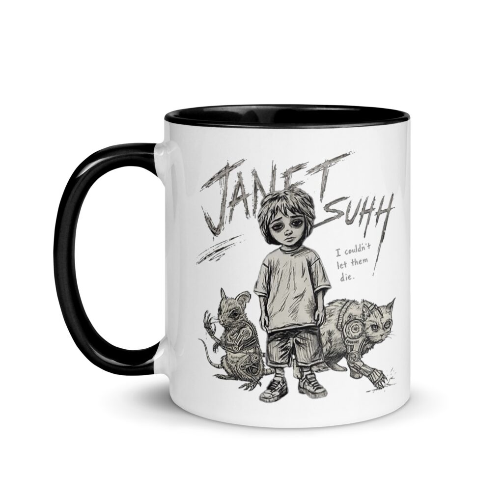 Low Battery Club Two-Tone Mug