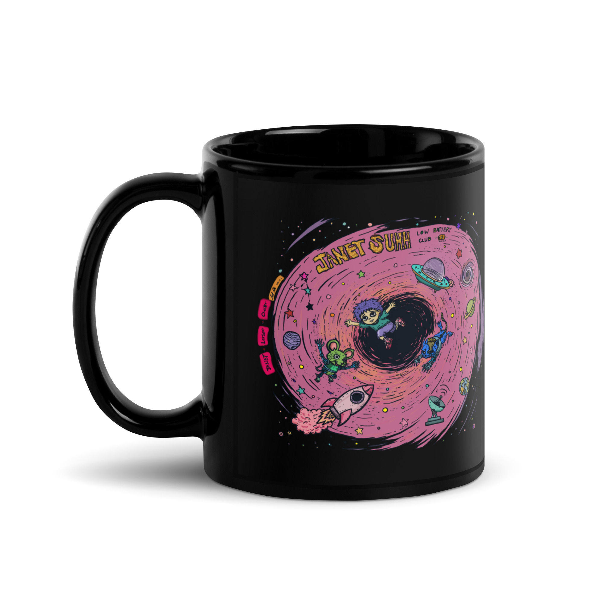 Space Black Mug - Image 1