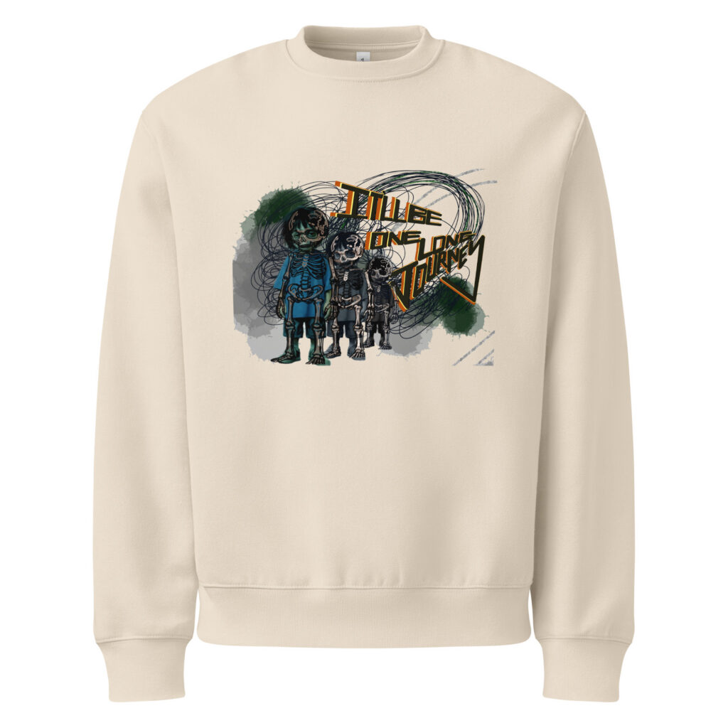 Long Journey Oversized heavyweight sweatshirt