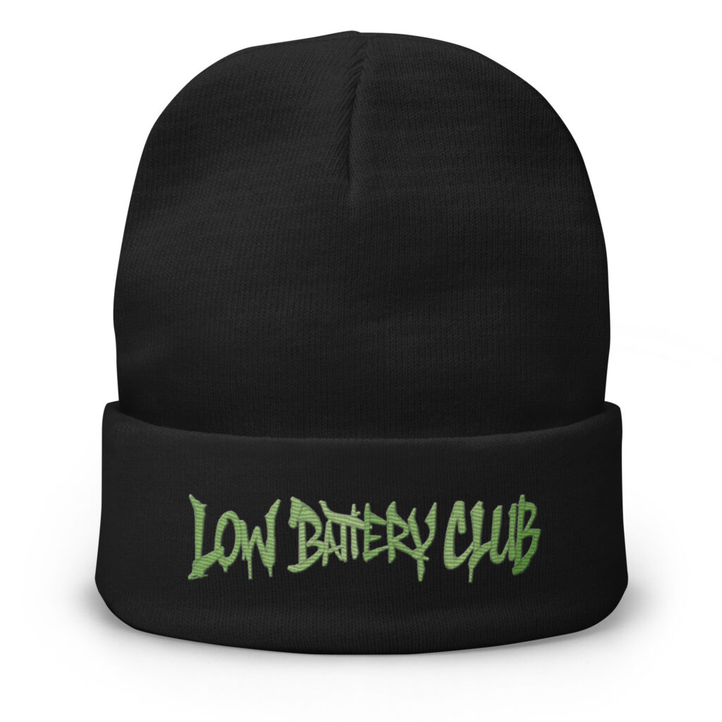 Low Battery Club Beanie